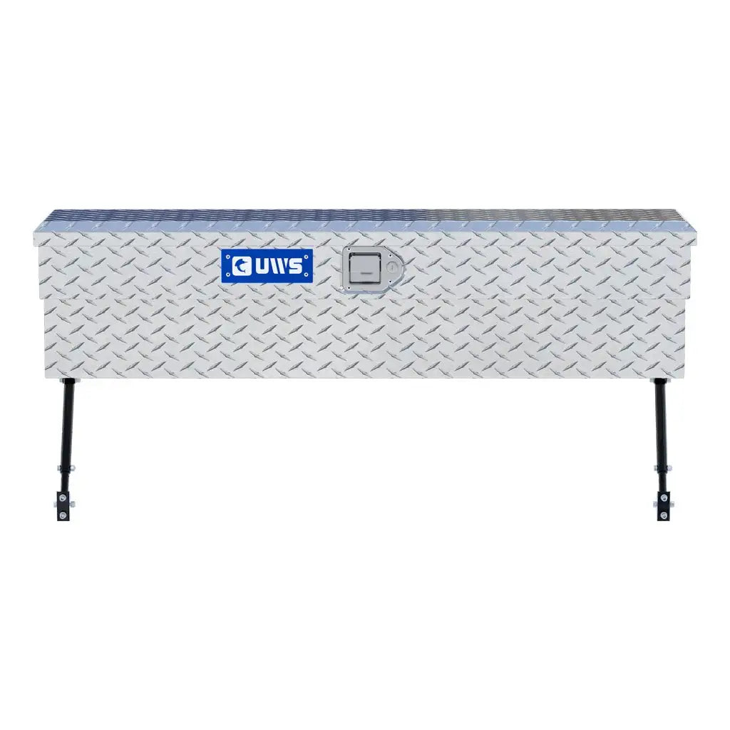 UWS EC30091-MK2 48" Bright Aluminum Truck Side Tool Box w/ Legs