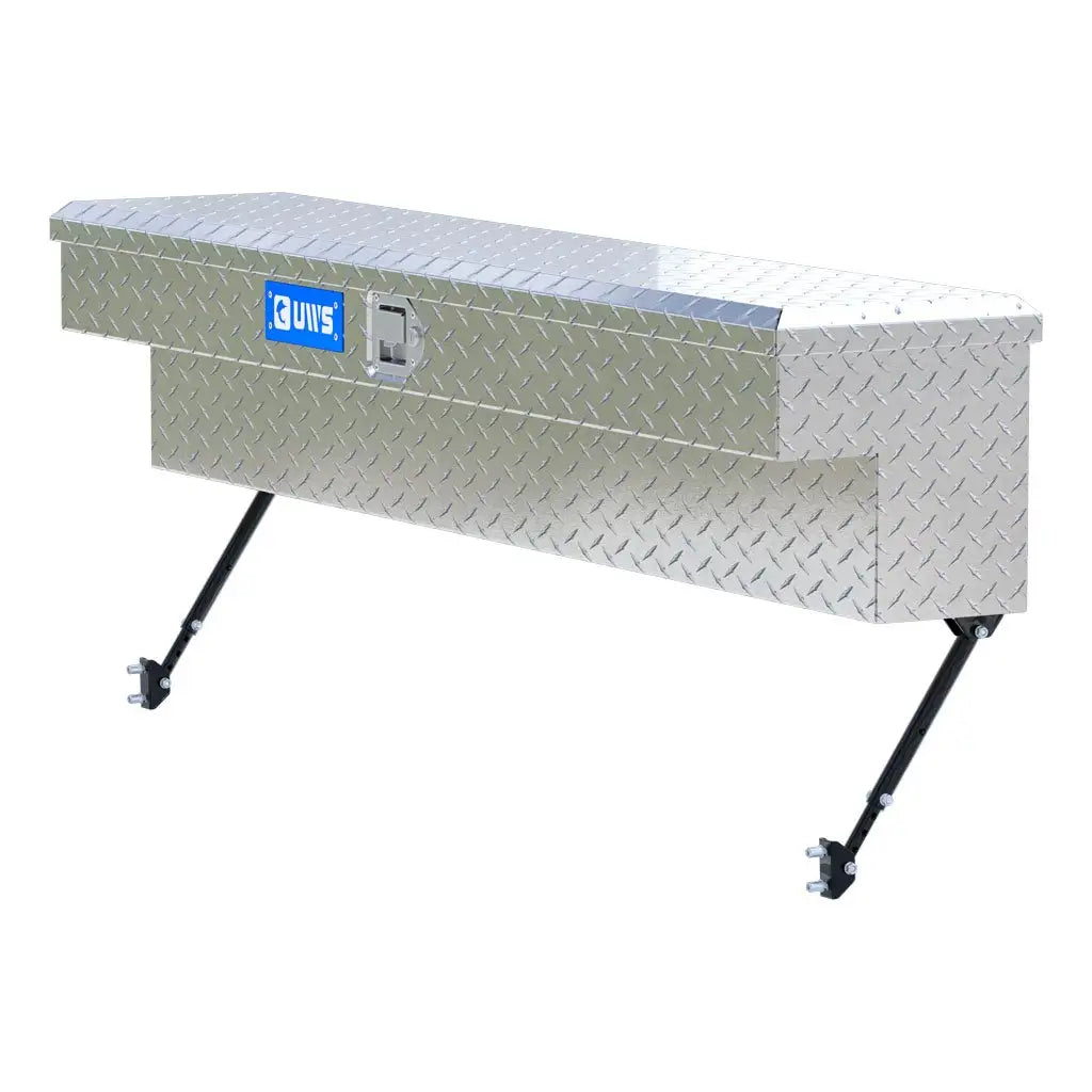 UWS EC30111-MK2 60" Bright Aluminum Truck Side Tool Box w/ Legs