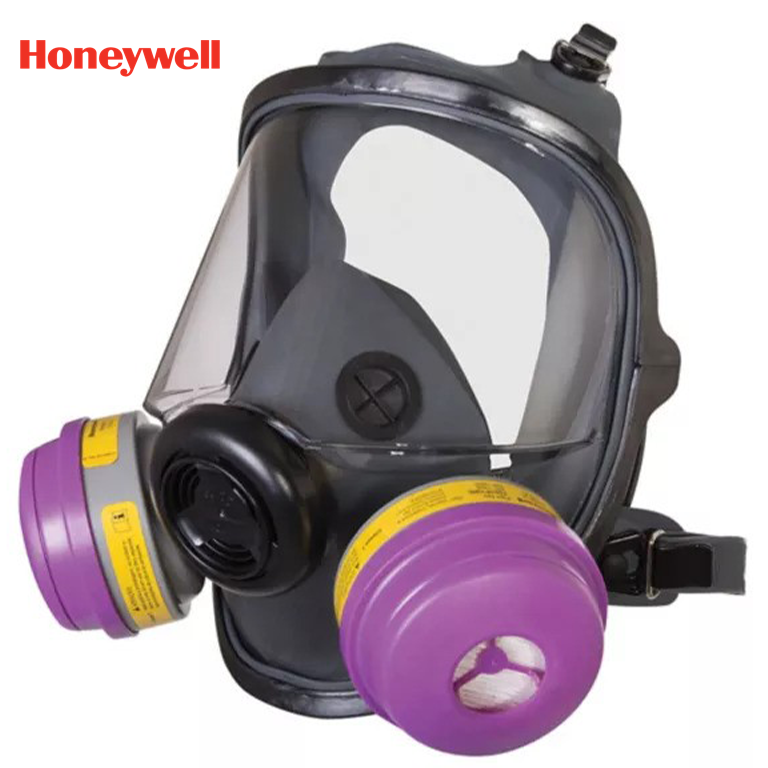 Honeywell North 54001 Full Face Respirator – 5400 Series, Medium/Large | Low Maintenance PPE Mask