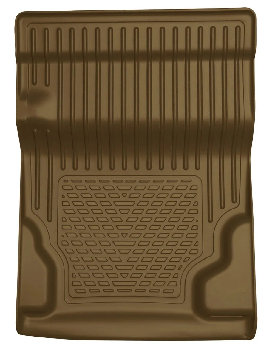 Husky Liner 81253 Escalade, Tahoe, Yukon Walkway Floor Liner with 2nd Row Buckets in Tan