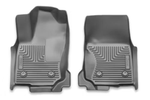 Husky Liner 96531 WeatherBeater Floor Liner for Toyota 4Runner - Front & Second Row, Black