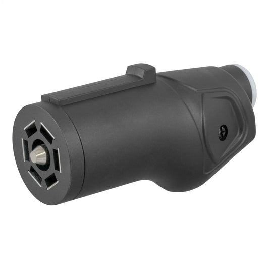 Curt Manufacturing Heavy Duty 7-Way RV Blade Connector Plug Trailer End (Part #58145)