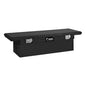 UWS/United Welding Services TBS-58-LP-BLK Black 58-Inch Single Lid Low Profile Truck Bed Storage Box