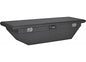 UWS United Welding Services TBS-63-A-LP-MB Aluminum Single Lid Crossover Toolbox, Low Profile Angled Matte Black