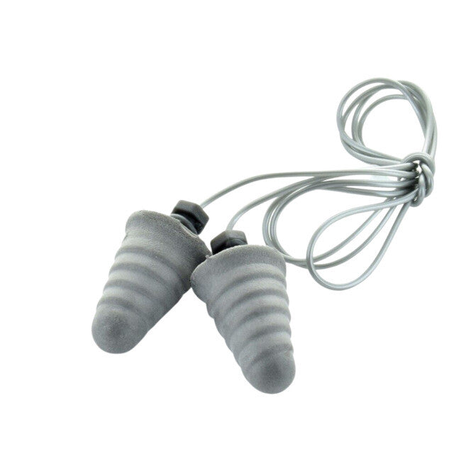 3M™ Next™ Skull Screws™ Corded Earplugs, Polyurethane Foam, Silver – 120 Pairs (P1301)