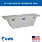 UWS United Welding Services TBSD-63A-LP 63 Inch Deep Single Lid Low Profile