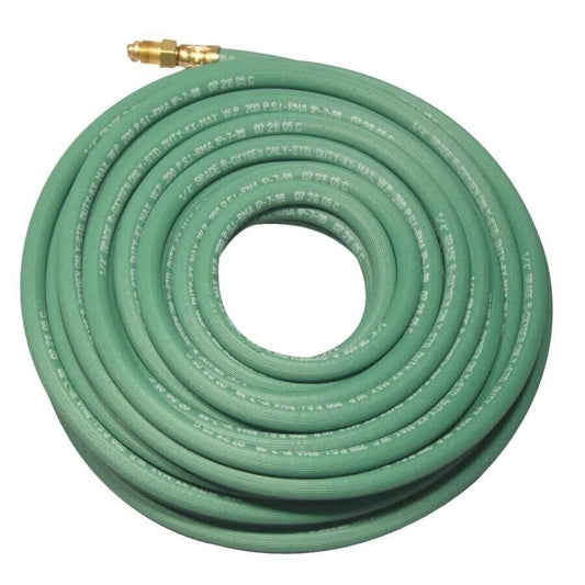 Best Welds Grade R Single‑Line Welding Hose – 1/4″ x 800 ft Reel, Oxygen‑Green (Model 1/4X1‑GRN‑RL)