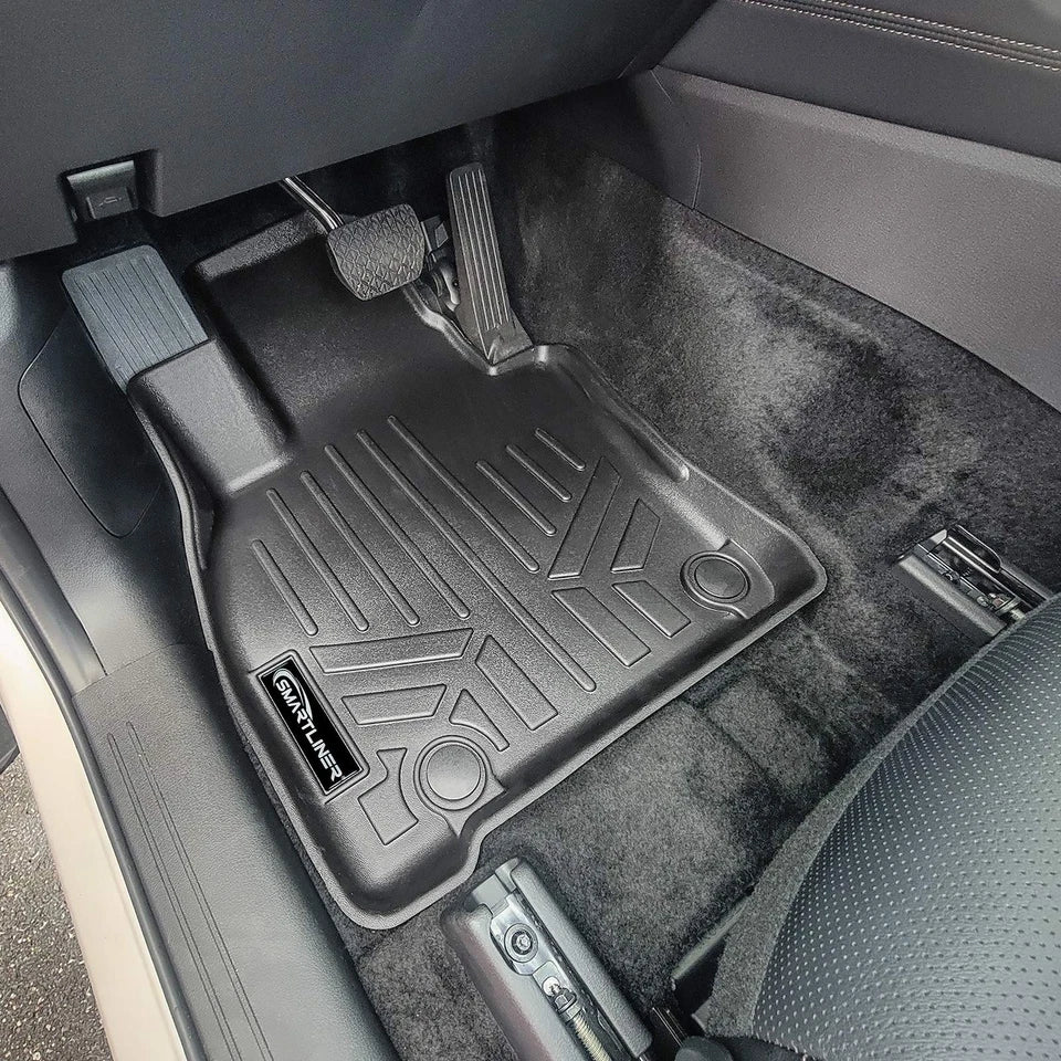 Husky Liner 0716 Acadia Front & Second Row WeatherBeater Floor Liners in Black
