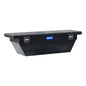 UWS/United Welding Services Gloss Black Aluminum 69-Inch Deep Angled Secure Lock Truck Tool Box