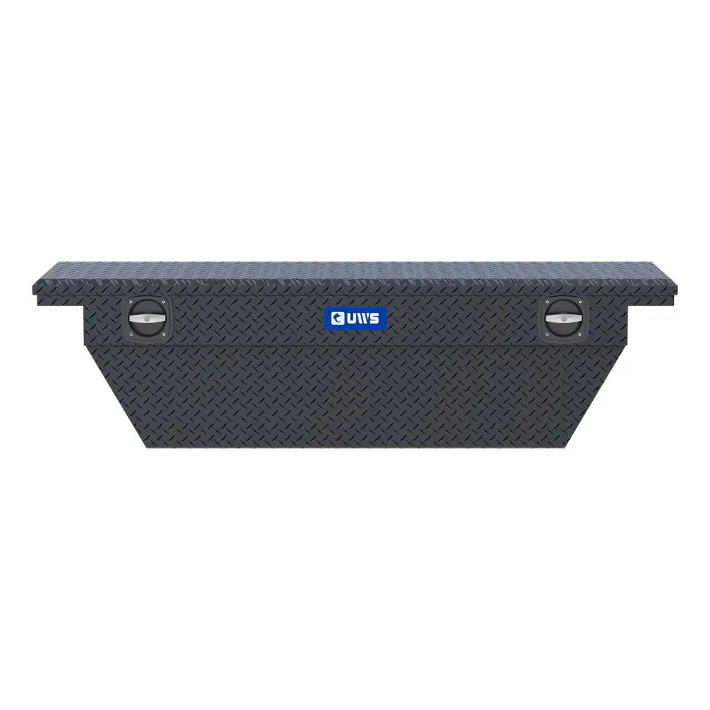 UWS United Welding Services SLD-69-A-LP-MB 69-Inch Secure Lock Deep Angled Low Profile Matte Black Toolbox