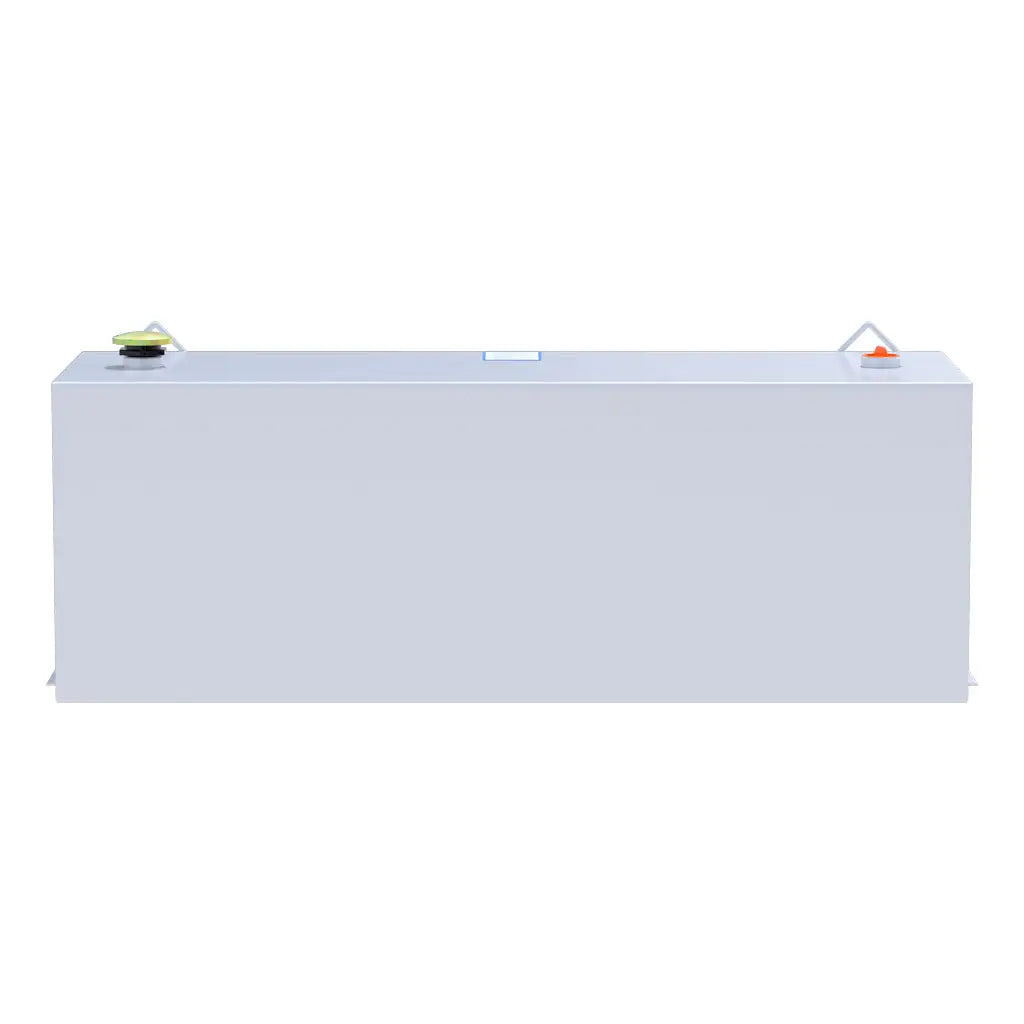 UWS/United Welding Services White 100 Gallon Rectangle Steel Transfer Tank (Part #ST-100-RT-W)
