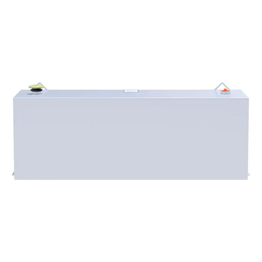 UWS/United Welding Services White 100 Gallon Rectangle Steel Transfer Tank (Part #ST-100-RT-W)