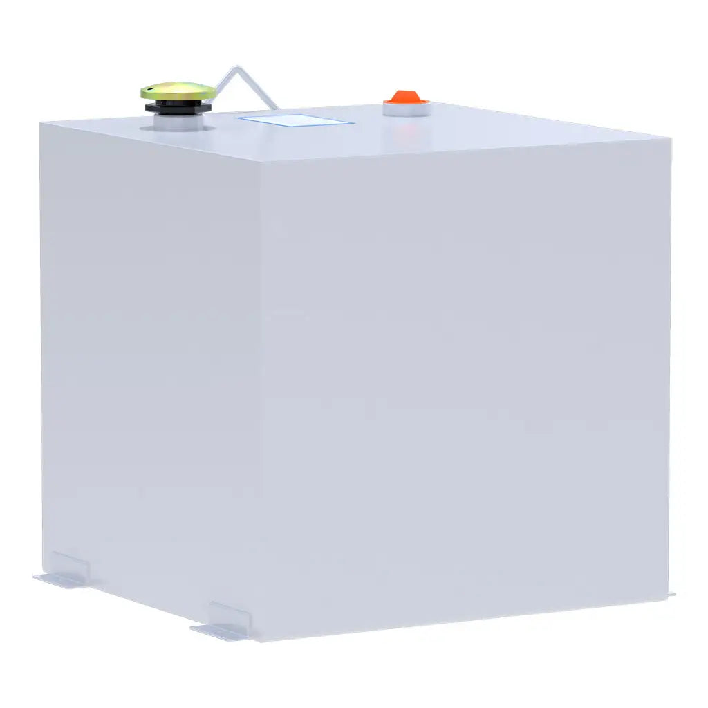 UWS United Welding Services White 53 Gallon Rectangle Steel Transfer Tank (ST-53-R-W)