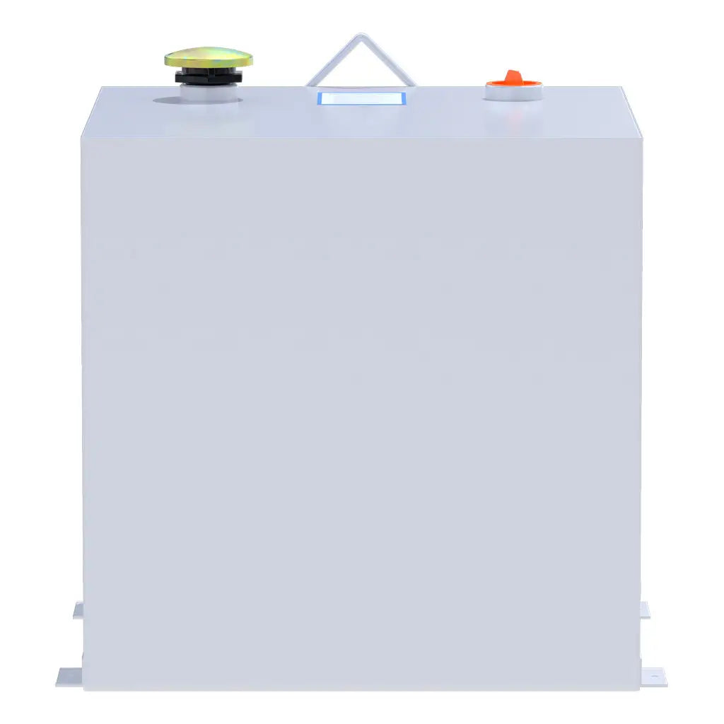 UWS United Welding Services White 53 Gallon Rectangle Steel Transfer Tank (ST-53-R-W)