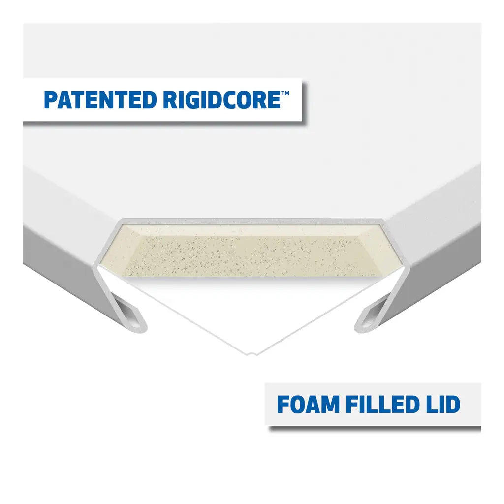 UWS United Welding Services Steel Combo Transfer Tank 75 Gallon White
