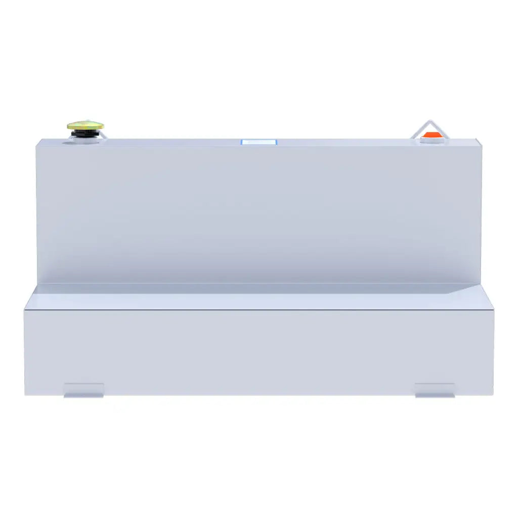 UWS United Welding Services ST-75-L-W 75-Gallon Steel L-Shape Transfer Tank in White