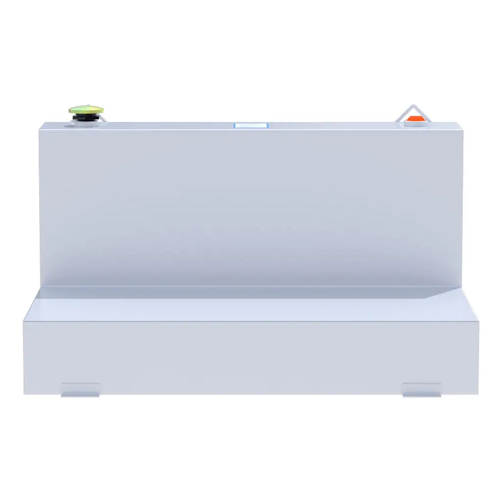 UWS United Welding Services ST-85-L-W Steel L-Shape Transfer Tank, 85 Gallons, White