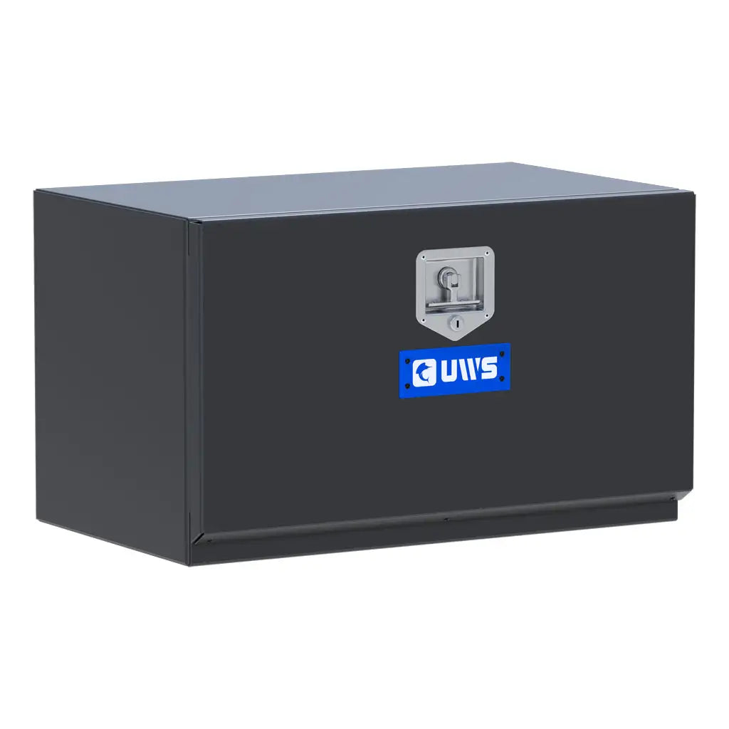UWS United Welding Services Matte Black Steel  Singledoor Underbody Tool Box  (ST-TBUB-30-MB)