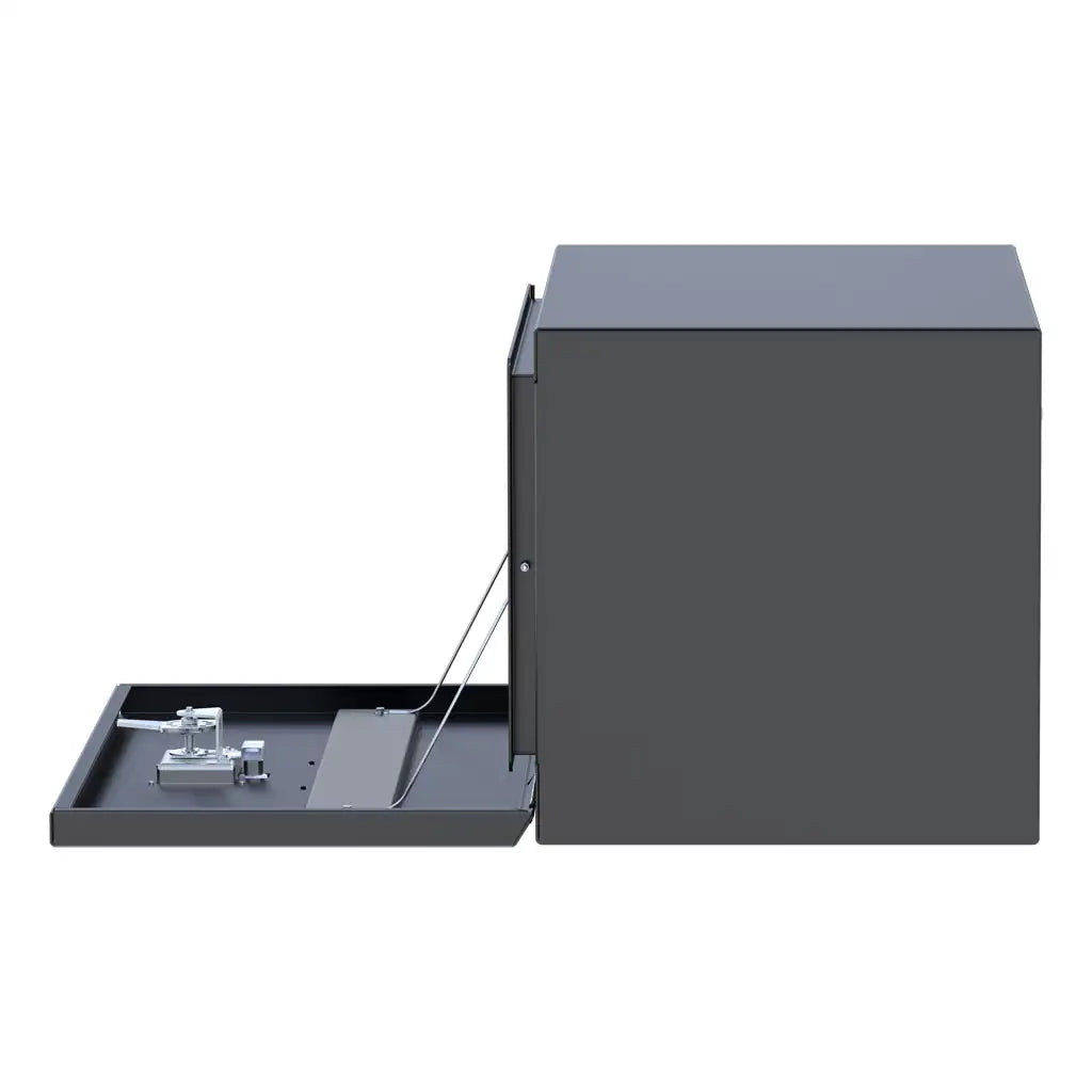 UWS United Welding Services Matte Black Steel  Singledoor Underbody Tool Box  (ST-TBUB-30-MB)