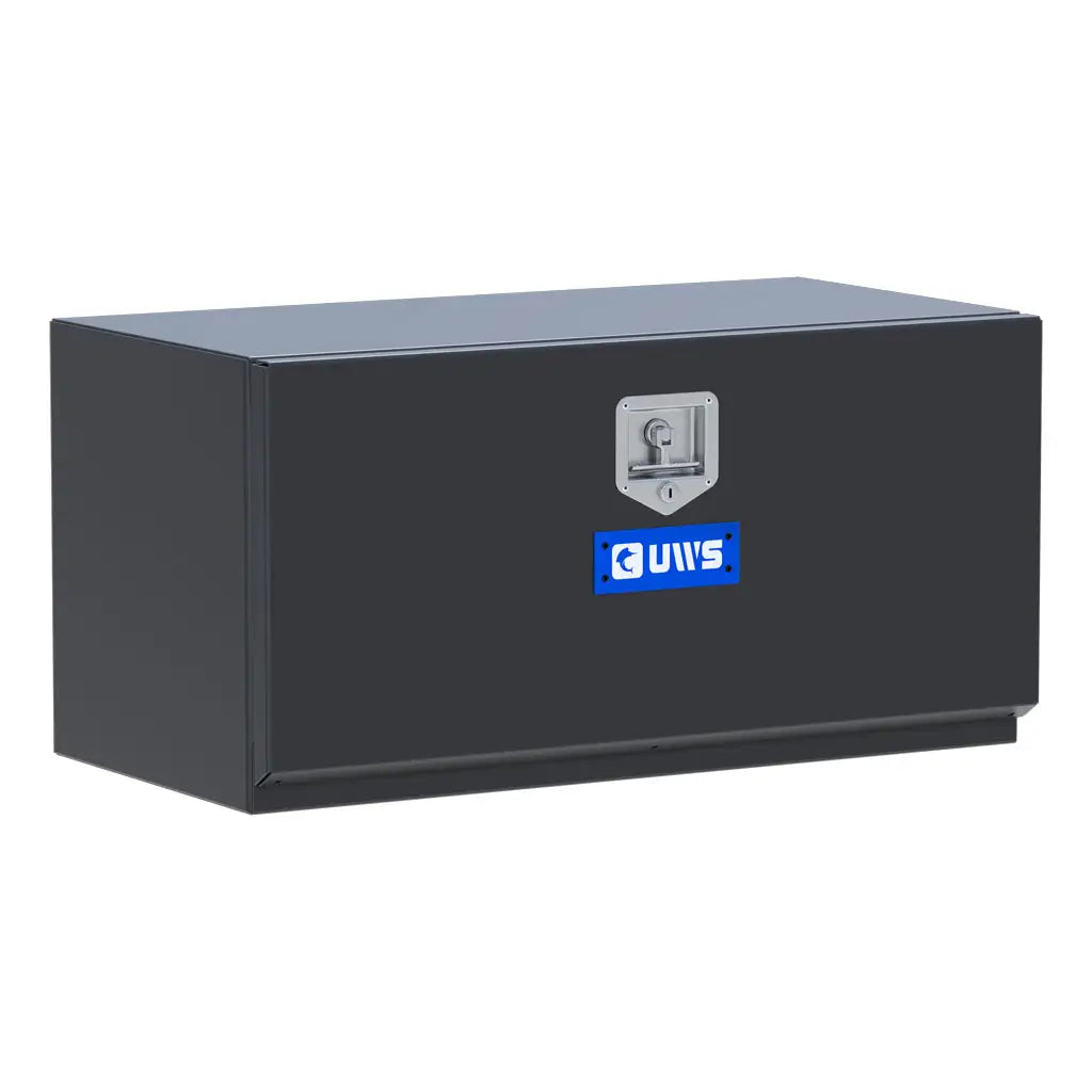 UWS/United Welding Services Matte Black Steel 36 x 18 x 18 Inch Singledoor Underbody Tool Box (Part No. ST-TBUB-36-MB)