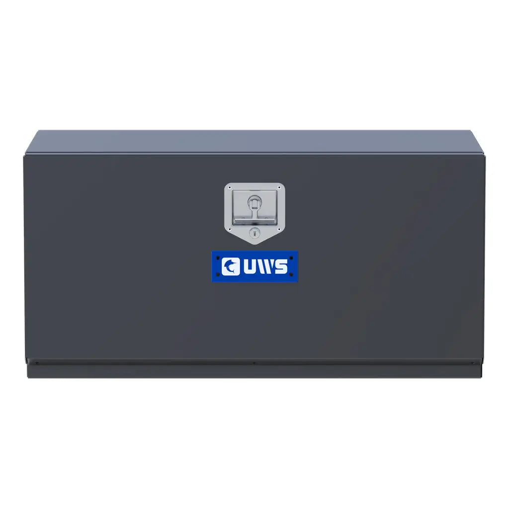 UWS/United Welding Services Matte Black Steel 36 x 18 x 18 Inch Singledoor Underbody Tool Box (Part No. ST-TBUB-36-MB)