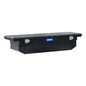 UWS/United Welding Services TBS-69-A-LP-BLK 69-Inch Aluminum Single Lid Crossover Toolbox with Low Profile Angled Design in Black
