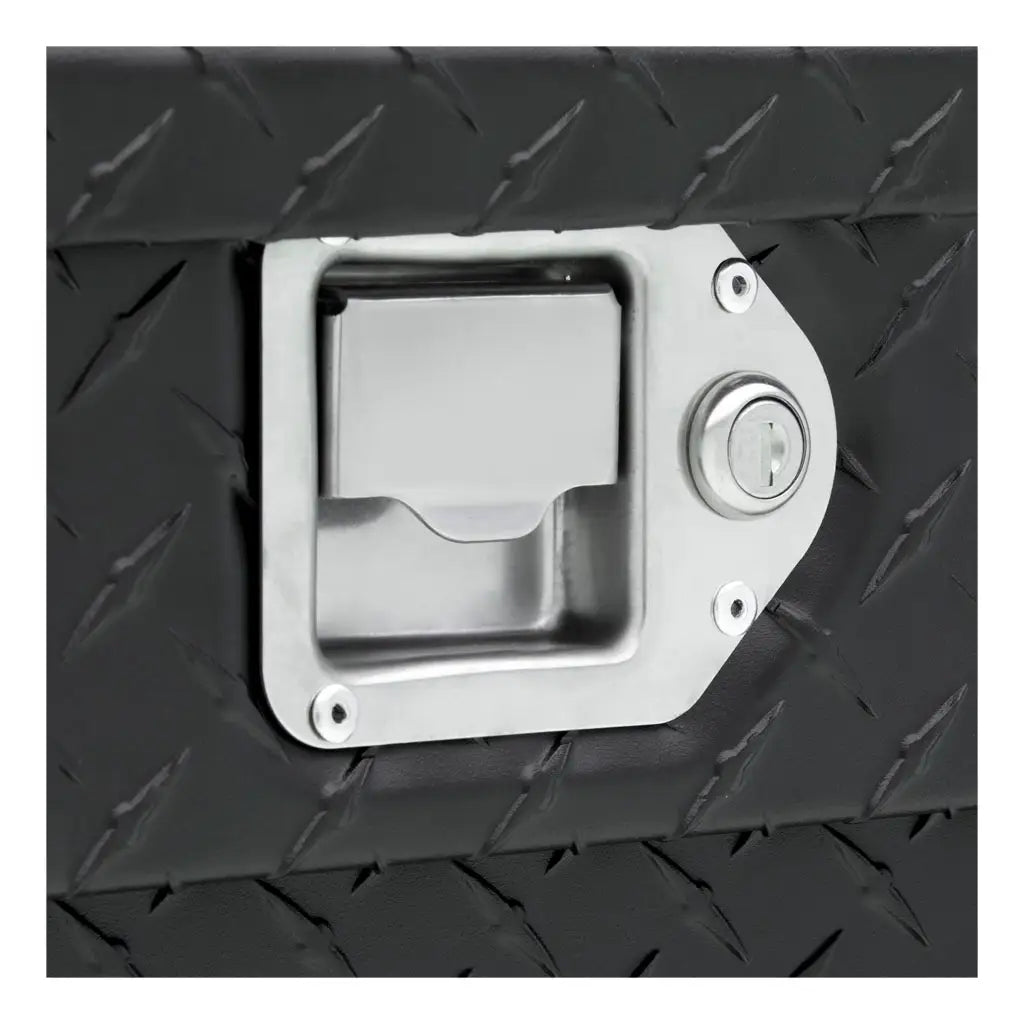 UWS United Welding Services TBS-69-MB Aluminum Single Lid Crossover Toolbox in Matte Black