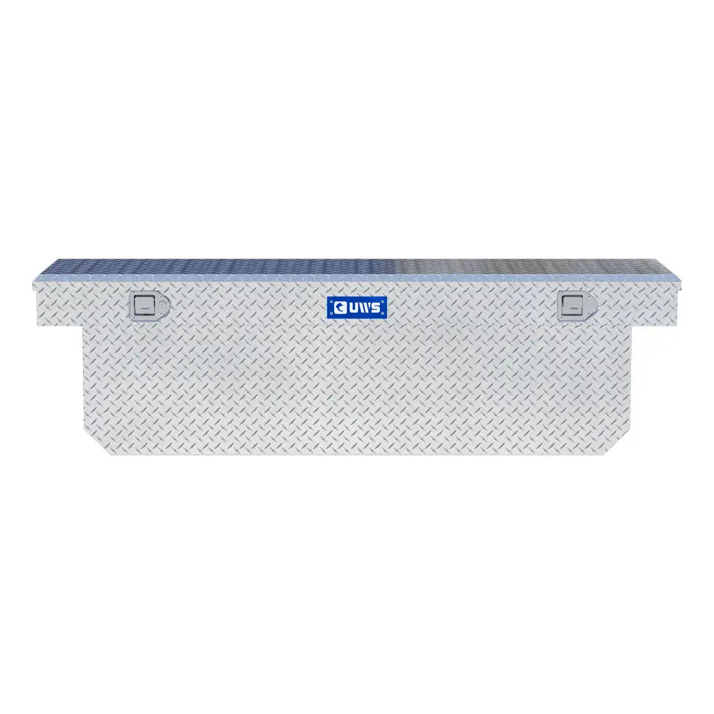 UWS United Welding Services 72-Inch Aluminum Single Lid Crossover Toolbox - Deep Angled Design