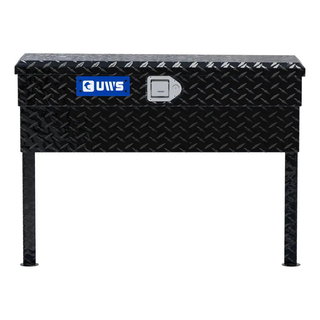 UWS United Welding Services TBSM-36-BLK Black Sidemount Box - 36" x 11" x 11" x 7"