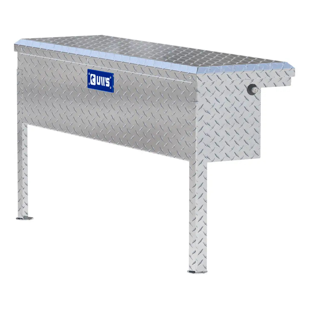 UWS United Welding Services 48-Inch Truck Side Tool Box with Low Profile - TBSM-48-LP-BLK