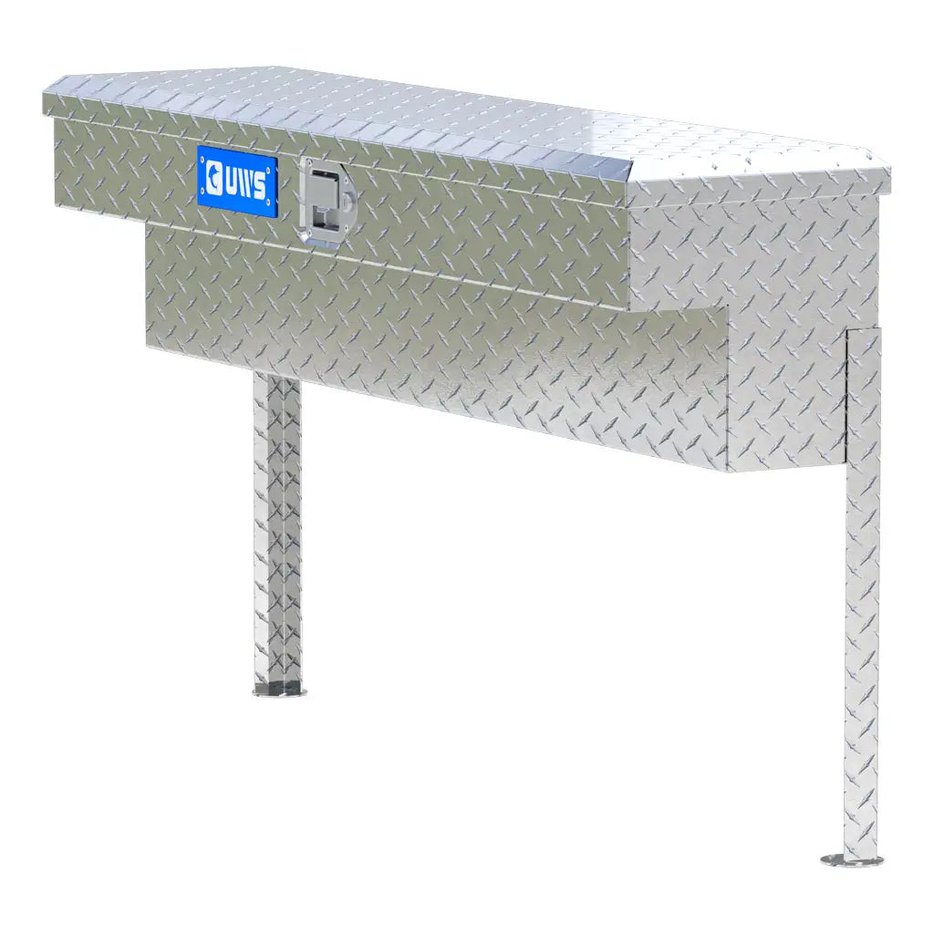 UWS United Welding Services 48-Inch Truck Side Tool Box with Low Profile - Model TBSM-48-LP-MB