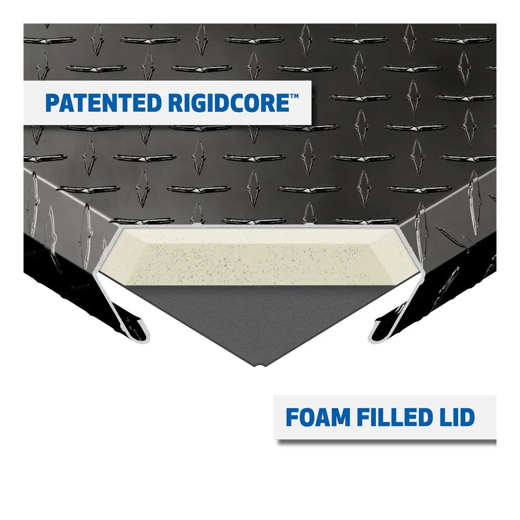 UWS United Welding Services TBSM-60-BLK Black Sidemount Box (60 x 11 x 11 x 7 inches)