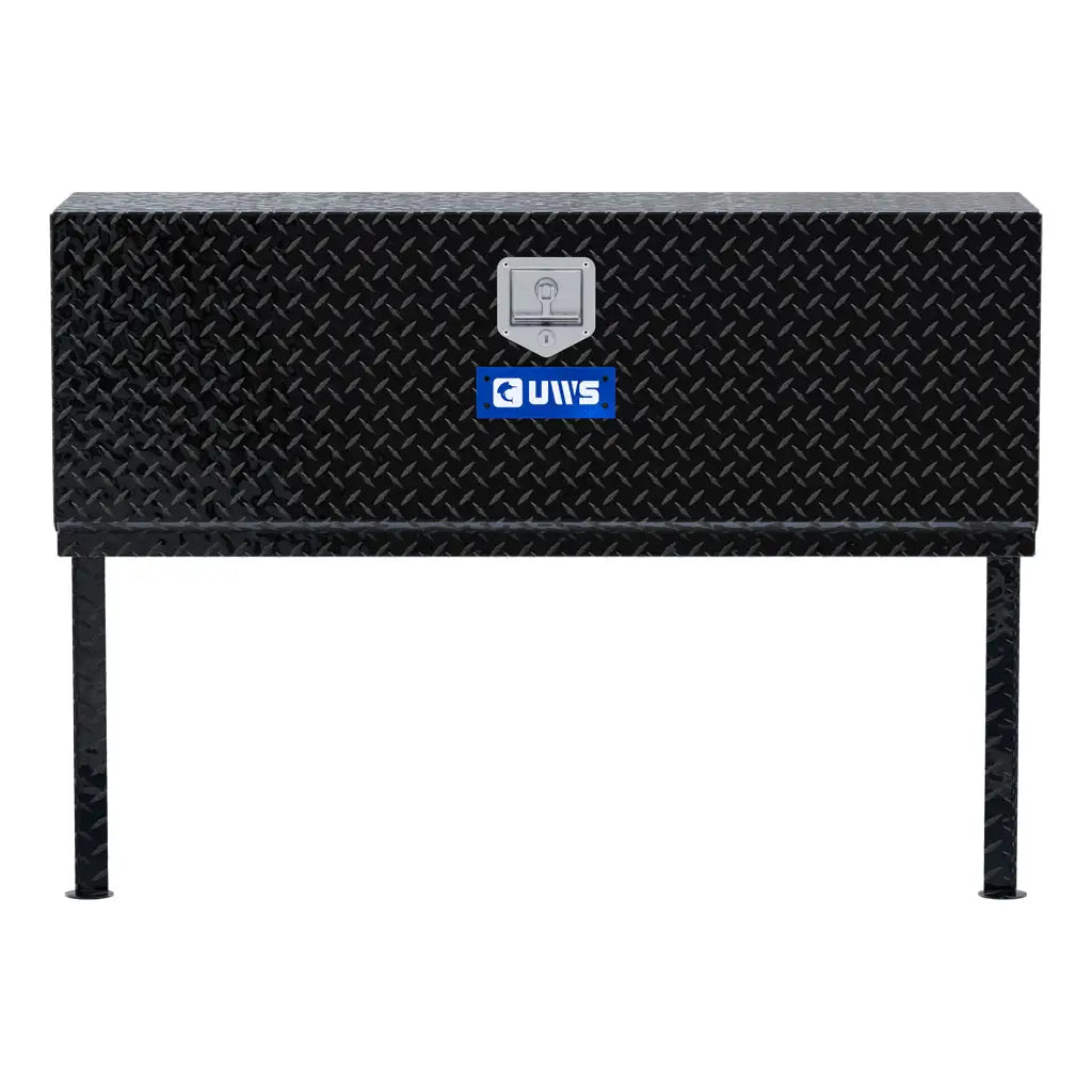 UWS/United Welding Services Black Topsider Box, 48 x 13 x 17 inches, Part Number TBTS-48-BLK