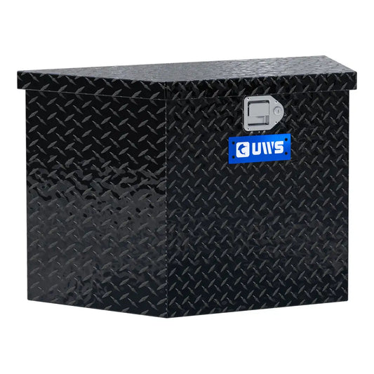 UWS United Welding Services Black 34-Inch V-Shaped Utility Trailer Box (Part Number: TBV-34-BLK)