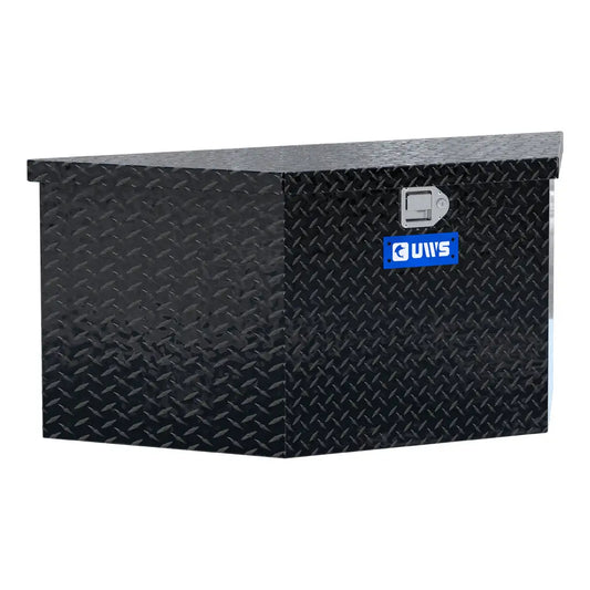 UWS United Welding Services Black 49-Inch V-Shaped Utility Trailer Box - Durable and Versatile Storage Solution