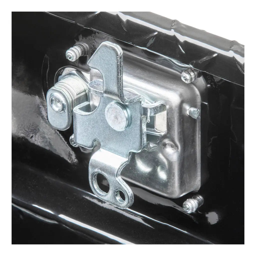 UWS United Welding Services Black 49-Inch V-Shaped Utility Trailer Box - Durable and Versatile Storage Solution