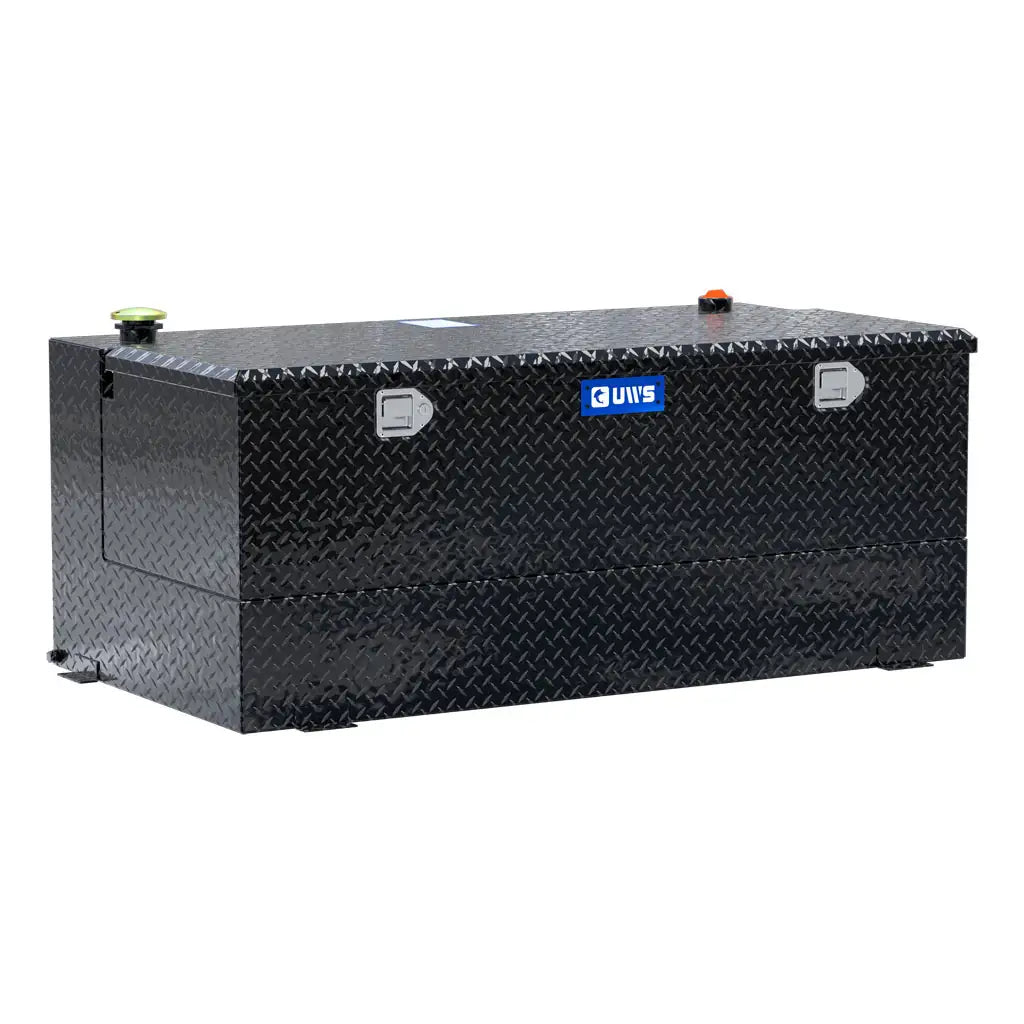 UWS United Welding Services 100 Gallon Combo Transfer Tank - Heavy Duty Industrial Fluid Storage