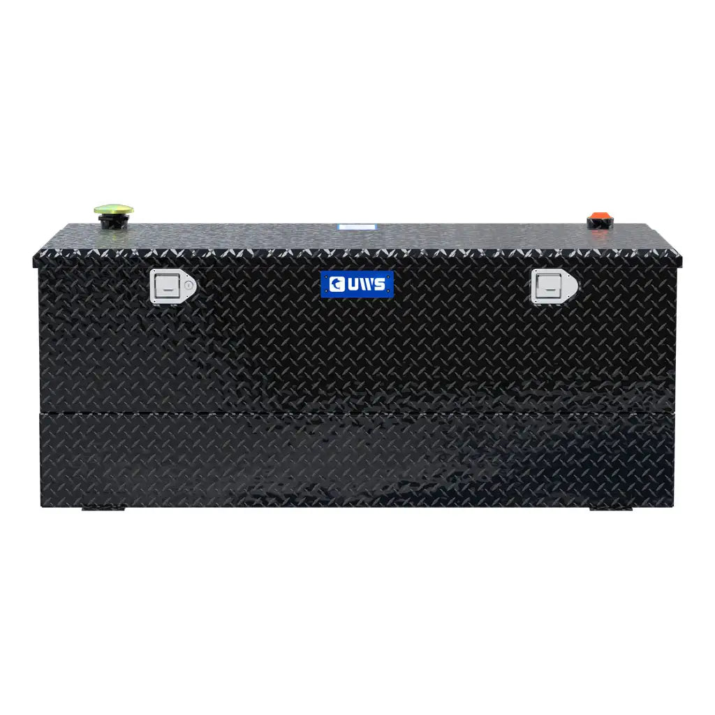 UWS United Welding Services 100 Gallon Combo Transfer Tank - Heavy Duty Industrial Fluid Storage