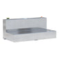 UWS United Welding Services 100 Gallon L-Shape Bright Aluminum Transfer Tank