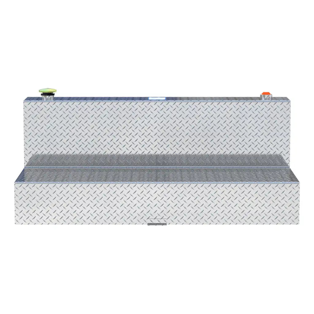 UWS United Welding Services 100 Gallon L-Shape Bright Aluminum Transfer Tank