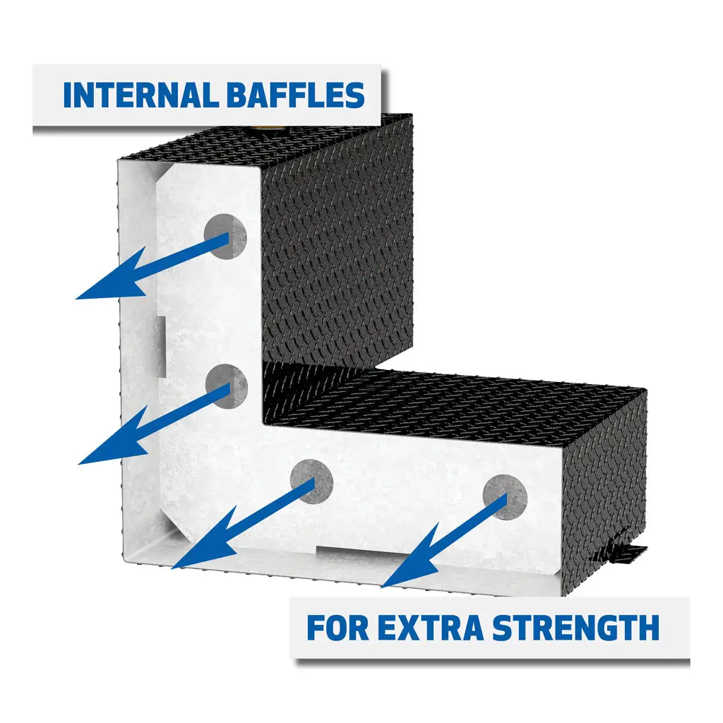 UWS/United Welding Services Hammerhead 100 Gallon L-Shape Aluminum Transfer Tank