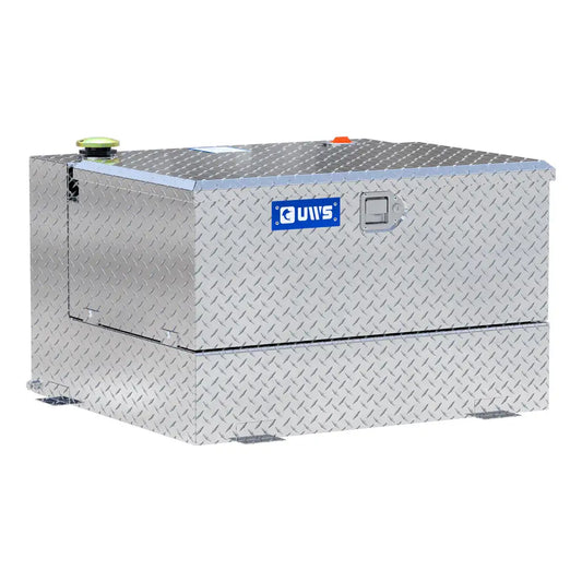 UWS United Welding Services 50 Gallon Combo Transfer Tank - Heavy Duty Mobile Fuel Container