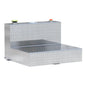 UWS/United Welding Services 50 Gallon L-Shape Bright Aluminum Transfer Tank * Durable Industrial Storage Solution