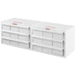 WeatherGuard 9918303 Parts Cabinet with 18 Bins - Perfect for Organizing Your Tools